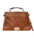 Taylor Satchel, &pound;295, Handbags, Tan, Leather, Front view